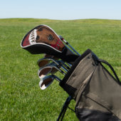 Couvre-club De Golf Dachshund Rouge (In Situ)