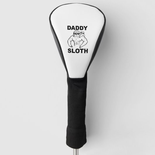Couvre-club De Golf Daddy Sloth (Devant)