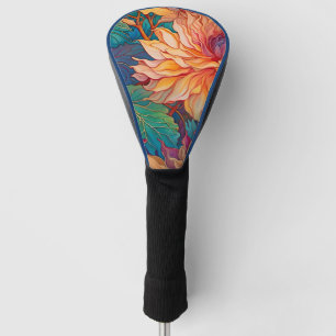 Couvre-club De Golf Dahlia Tapisserie florale