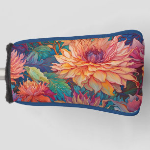 Couvre-club De Golf Dahlia Tapisserie florale