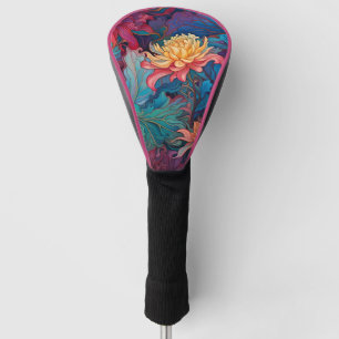 Couvre-club De Golf Dahlia Tapisserie florale