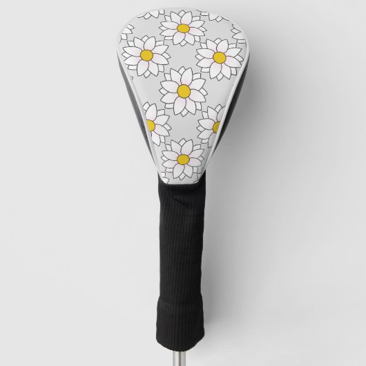 Couvre-club De Golf Daisy Art Golf Head Cover (Devant)