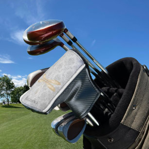 Couvre-club De Golf Damas de libellule d'or