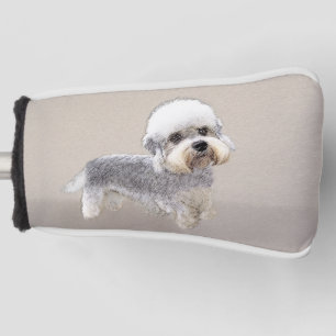 Couvre-club De Golf Dandie Dinmont Terrier Peinture Chien Art original