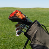 Couvre-club De Golf Danse Feux d'artifice Art Abstrait (In Situ)