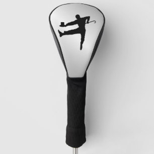 Couvre-club De Golf Danseuse Top Hat and Canne Tap