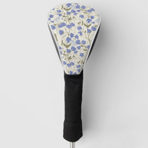 Couvre-club De Golf Décor blanc pois doux et crème cottagecore