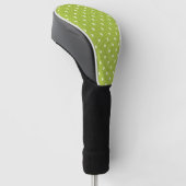 Couvre-club De Golf Délice pois vert (Incliné)