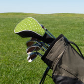 Couvre-club De Golf Délice pois vert (In Situ)