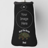 Couvre-club De Golf Demandez à Boss Papa Alligator Snapping Turtle Gol (Tourné à 90°)