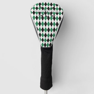 Couvre-club De Golf Dernier Golf Country Club Bachelor Noir Vert