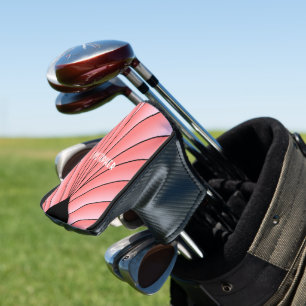 Couvre-club De Golf Design Art déco rose
