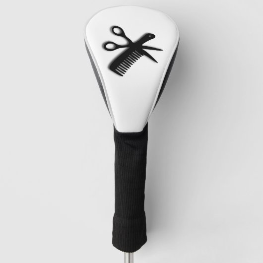 Couvre-club De Golf Design de coiffure de beauté (Devant)