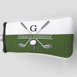 Couvre-club De Golf Design élégant de monogramme de golf
