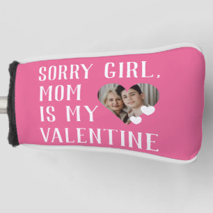 Couvre-club De Golf Désolé Filles Maman Est Ma Famille Valentine Simpl