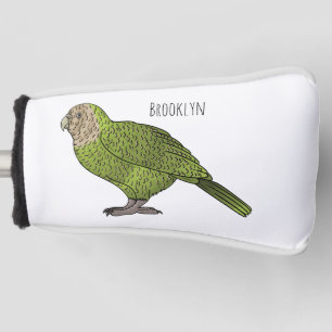 Couvre-club De Golf dessin animé d'oiseaux de Kakapo