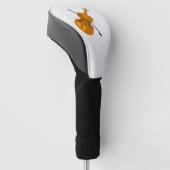 Couvre-club De Golf Dessin de violon (Incliné)