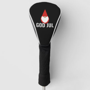 Couvre-club De Golf Dieu Jul Gnome Tomte Joyeux Noël