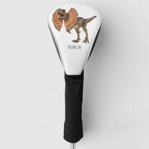 Couvre-club De Golf Dilophosaurus dessin animé