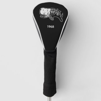 Couvre-club De Golf Dino Skelett silhouette 