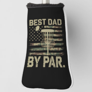 Couvre-club De Golf Disque de golf Frisbee Meilleur Papa Par Camo Drap