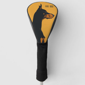Couvre-club De Golf Doberman Pinscher Chien