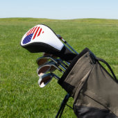 Couvre-club De Golf Document Heartflag USA (In Situ)