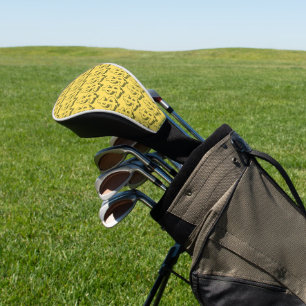 Couvre-club De Golf dollar or