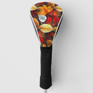 Couvre-club De Golf Domaine du feuillage avec Feuilles d'érable aux co