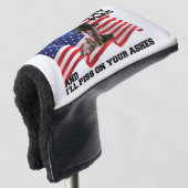 Couvre-club De Golf Don't burn my flag (Devant 3/4)