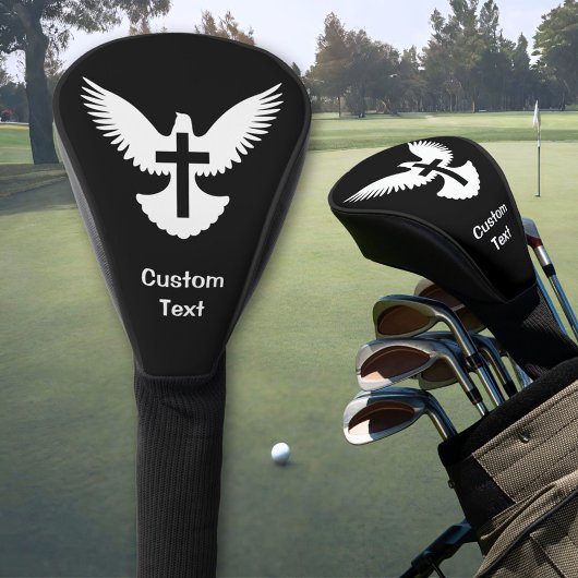 Couvre-club De Golf Dove avec croix