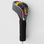 COUVRE-CLUB DE GOLF DOXIE MARDI GRAS (Incliné)