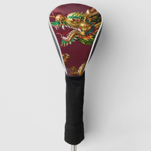 Couvre-club De Golf dragon chinois (Devant)