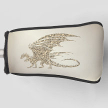 Dragon Mosaïque Doré Incroyable