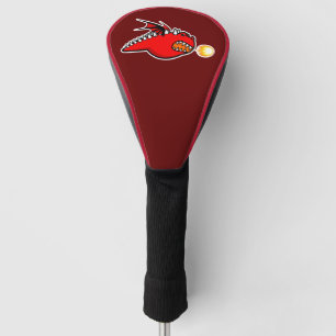 Couvre-club De Golf Dragon rouge