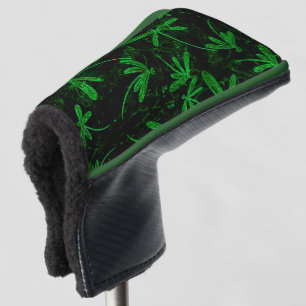 Couvre-club De Golf Dragonflies de Neon Green
