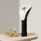 Couvre-club De Golf Dragonfly colorée personnalisable