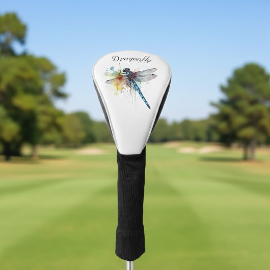 Couvre-club De Golf Dragonfly colorée personnalisable