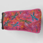 Couvre-club De Golf Dragonfly Dance Hot Fuchsia (Devant)