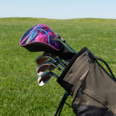 Couvre-club De Golf Dragonfly et Roses (In Situ)