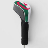Couvre-club De Golf Drapeau Algérie (Incliné)
