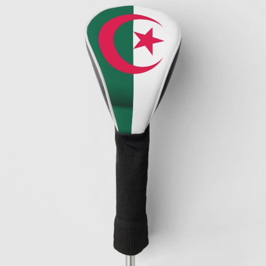Couvre-club De Golf Drapeau Algérie (Devant)