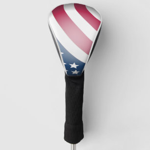 Couvre-club De Golf Drapeau américain patriotique étoiles et rayures R