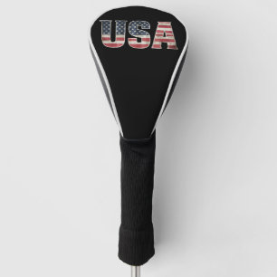 Couvre-club De Golf Drapeau Américain USA États-Unis US 4 juillet
