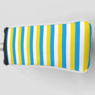 Couvre-club De Golf drapeau argentine rayures pays symbole bleu blanc