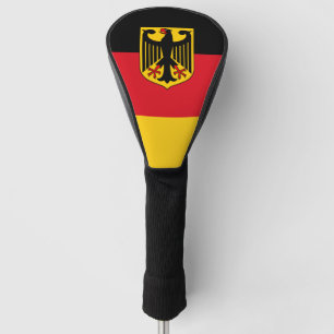 Couvre-club De Golf Drapeau/armoiries de l'Allemagne