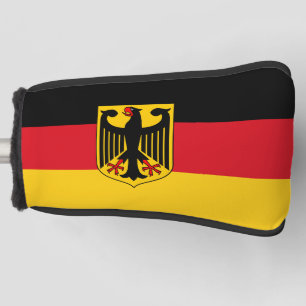 Couvre-club De Golf Drapeau/armoiries de l'Allemagne