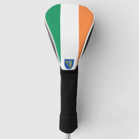 Couvre-club De Golf Drapeau / Armoiries d'Éire (Devant)