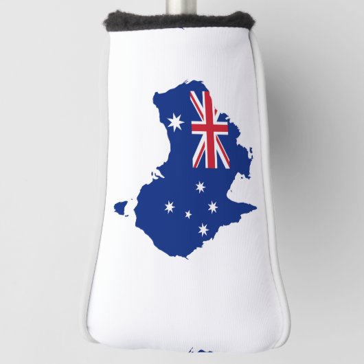 Couvre-club De Golf Drapeau australien (Tourné à 90°)