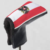 Couvre-club De Golf Drapeau autrichien (Devant 3/4)
